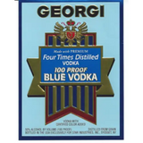 Georgi Blue Vodka