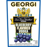 Georgi Blueberry Flavored Vodka