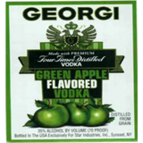Georgi Green Apple Flavored Vodka
