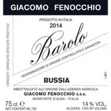 Giacomo Fenocchio Barolo Bussia