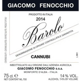 Giacomo Fenocchio Barolo Cannubi