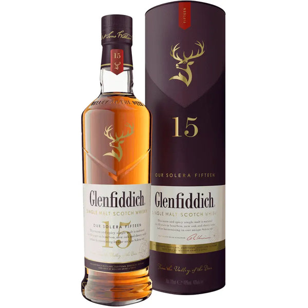 Glenfiddich Scotch Single Malt 15 Year Solera Reserve – Grand Wine