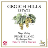 Grgich Hills Estate Fume Blanc Estate Grown Dry Napa Valley 2018