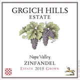 Grgich Hills Estate Zinfandel Estate Grown Napa Valley 2019