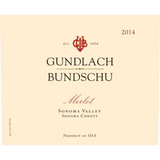 Gundlach Bundschu Merlot Sonoma Valley 2018