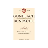Gundlach Bundschu Merlot Sonoma Valley
