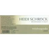 Heidi Schrock Weissburgunder