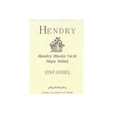 Hendry Napa Valley Zinfandel Block 7 & 22