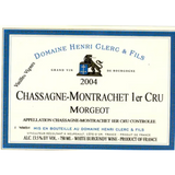 Henri Clerc Chassagne-Montrachet 1er Cru Morgeot