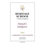 Heritage School Hannah’s Indulgence Napa Valley Cabernet Sauvignon