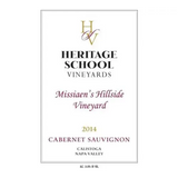 Heritage School Vineyards Cabernet Sauvignon Missiaen’s Hillside Vineyard Calistoga