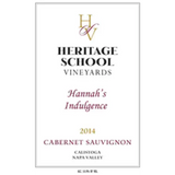 Heritage School Vineyards Hannah’s Indulgence Cabernet Sauvignon
