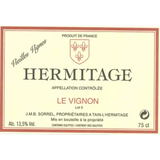 Hermitage JMB Sorrel Hermitage Le Vignon Lot 5 Vieilles Vignes Rouge 2015