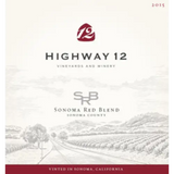 Highway 12 Vineyards Sonoma Red Blend Sonoma County