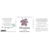 Hosmer Winery Cabernet Franc Estate Bottled Cayuga Lake