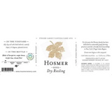 Hosmer Winery Riesling Dry Cayuga Lake