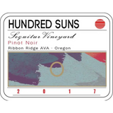 Hundred Suns Pinot Noir Sequitur Vineyard 2019
