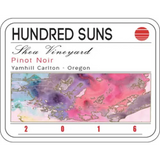 Hundred Suns Pinot Noir Shea Vineyard 2019