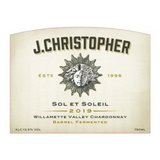 J. Christopher Chardonnay Sol Et Soleil Barrel Fermented Willamette Valley