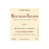 Jean-Claude Lapalu Beaujolais Villages Vieilles Vignes