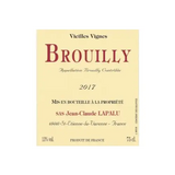 Jean-Claude Lapalu Brouilly Vieilles Vignes