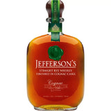 Jefferson’s Straight Rye Whiskey Cognac Cask Finish Single Barrel