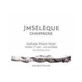 JM Seleque Champagne Extra Brut Pinot Noir Soliste Pierry 1er Cru Les Gayeres Millesime