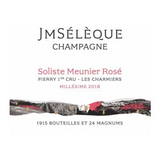 JM Seleque Champagne Pierry 1er Cru Les Charmiers Soliste Meunier Rose