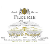Joseph Burrier - Chateau de Beauregard Fleurie Poncie
