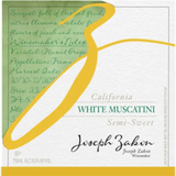 Joseph Zakon White Muscatini Semi-Sweet