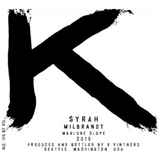 K Vintners Milbrandt Vineyard Syrah