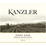 Kanzler Vineyards Pinot Noir Russian River Valley 2019