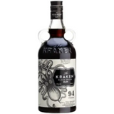 Kraken Black Spiced Rum  White label