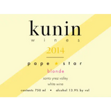 Kunin Santa Ynez Valley Pape Star Blonde 2014