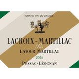 Lacroix-Martillac Pessac-Leognan Blanc 2017