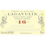 Lagavulin 16 Year Old Single Malt