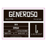 Laurent Family Vineyard Generoso Syrah
