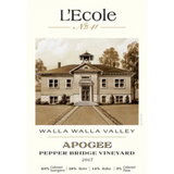 L’Ecole No 41 Apogee Pepper Bridge Vineyard Walla Walla Valley 2017
