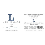 Lieb Cellars Sparkling Pinot Blanc Estate