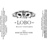 Lobo Wines Rose Of Pinot Noir Wulff Vineyard
