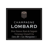 Lombard & Cie Champagne Brut Nature Rose de Saignee Verzenay Grand Cru Lieu-dit Les Marquises