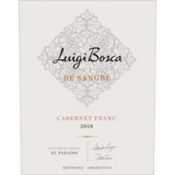 Luigi Bosca Cabernet Franc De Sangre El Paraíso 2018