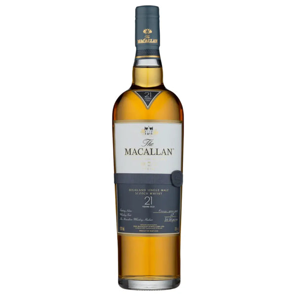 Macallan Fine Oak Scotch 21 Years Old – Grand Wine Cellar