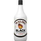 Malibu Coconut Flavored Rum Black