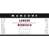 Manzone Giovanni Langhe Nebbiolo Il Crutin