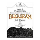 Marco De Bartoli Bukkuram Sole d'Agosto Passito di Pantelleria