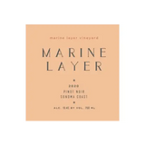 Marine Layer Pinot Noir Marine Layer Vineyard Sonoma Coast