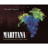 Maritana Vineyards Pinot Noir Martaella Vineyard Russian River Valley 2018