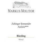 Markus Molitor Mosel Riesling Zeltinger Sonnenuhr Auslese Gold Capsule