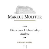 Markus Molitor Riesling Kinheimer Hubertuslay Auslese White Capsule